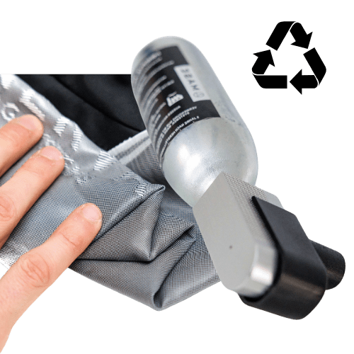 Falten inkl. Inflator und System-Check